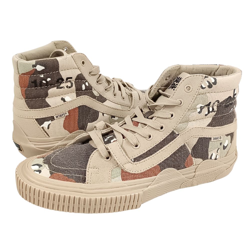 WTAPS ダブルタップス × OAMC × OTW by Vans Sk8-Hi GL Lug シューズ スニーカー デザートカモ サイズ US11.5\u003d29.5cm 正規品 / 53363【中古】