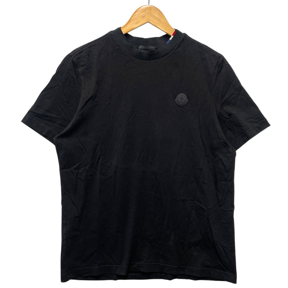 楽天市場】MONCLER MAGLIA T-SHIRT BLACK サイズXL C-SCOM-19-18922