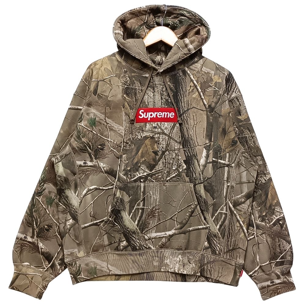 SUPREME シュプリーム 25AW Box Logo Hooded Sweatshirt ボックスロゴ スウェット パーカー ツリーカモ サイズM 正規品 / 45138【中古】