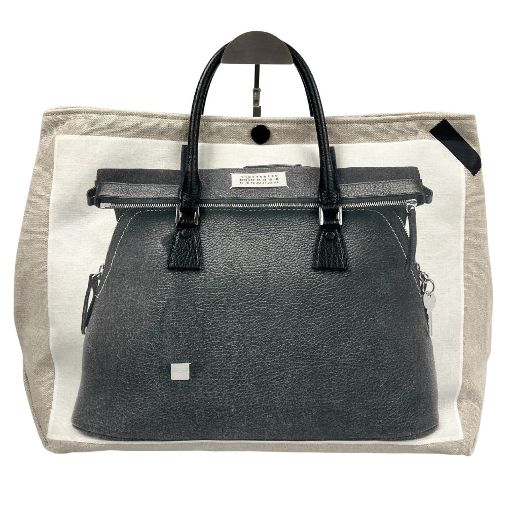 MAISON MARGIELA 住み家 マルジェラ 型番 SB3室内用便器0001 騙し絵 5AC 2WAY 肩肉 トートバッグ カスタムあり 定め事品 / 40846【中古】