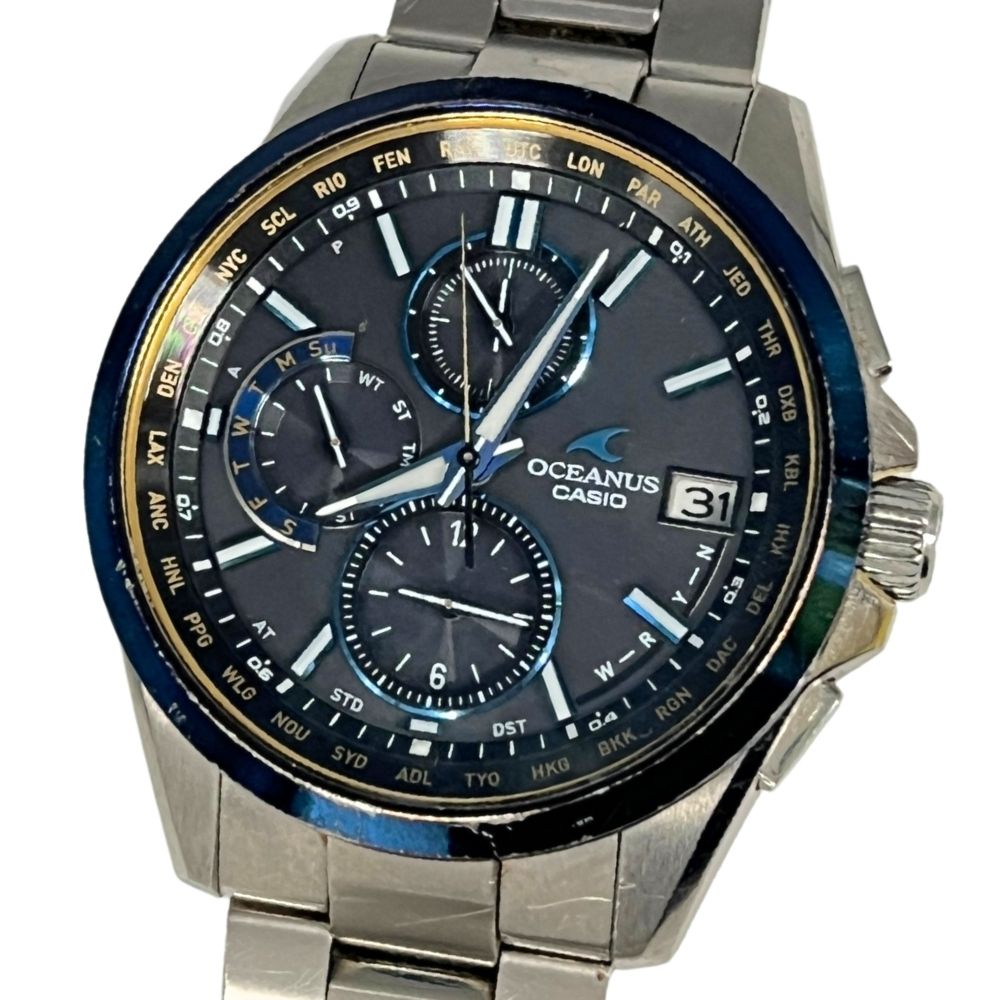 楽天市場】【CASIO】カシオ オシアナス OCW-600 ソーラー電波 メンズ