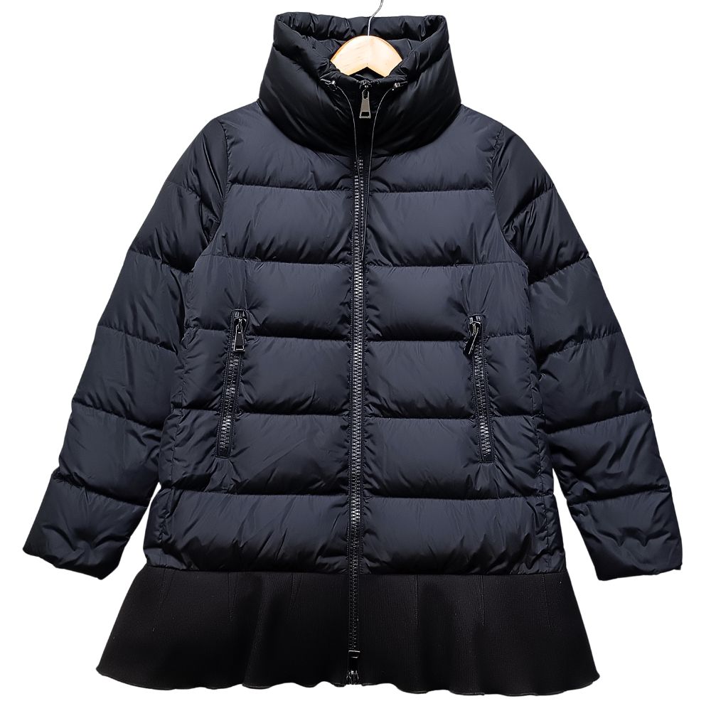 MONCLER モンク軌跡 VIBURNUM GIUBBOTTO ビバーナム 裾フラウンス 落ち込む上衣 米国海軍 大きさ 1 置き目品 / 40804【中古】