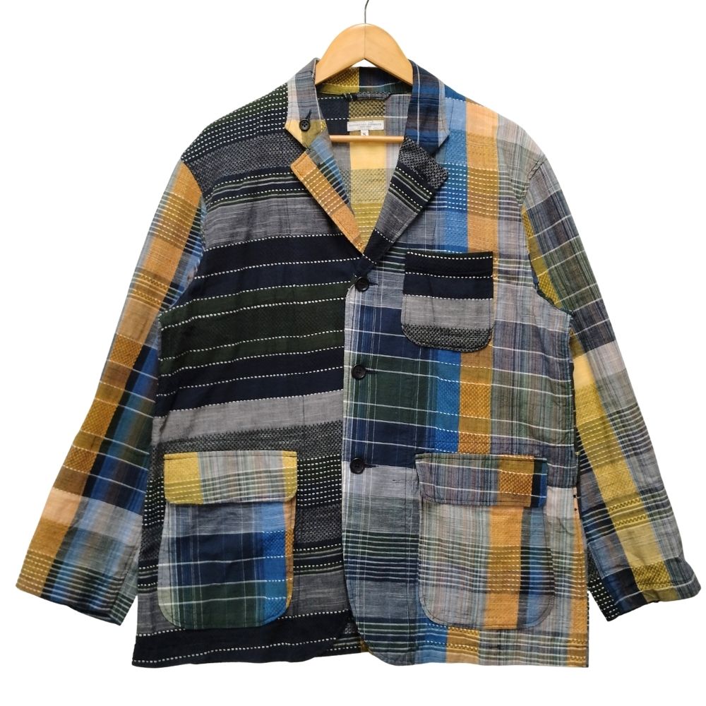 ENGINEERED GARMENTS エンジニアードガーメンツ LOITER JACKET MADRAS DOBBY JACQUARD ロイター ジャケット 正規品 / 52169【中古】