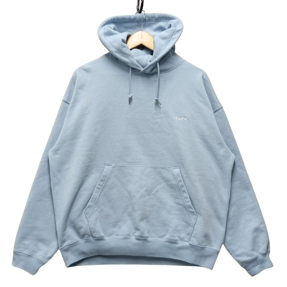 HUF ハフ eightynine FLEECE HOODIE スウェットパーカー ライトブルー サイズM 正規品 / 54023【中古】