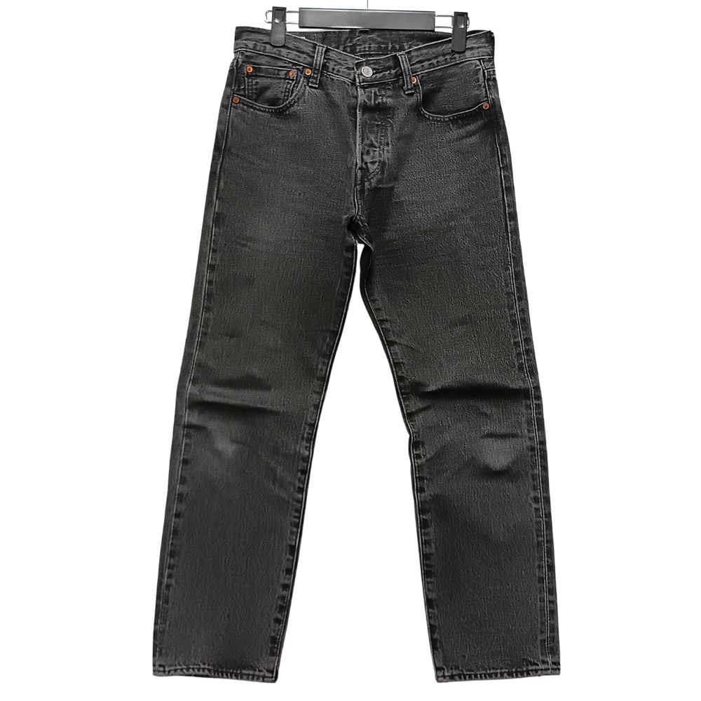 LEVIS リーバイス × BEAMS PC9-00501-3378 501 セルビッチ デニムパンツ ブラック サイズ30 正規品 / 40991【中古】