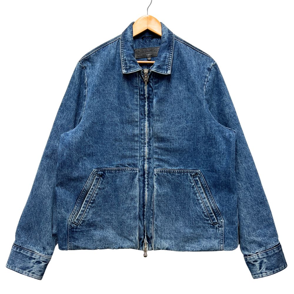 CHROME HEARTS クロムハーツ Denim Street Meat Jacket ダガージップ ジーンズ 上衣 上衣 インディゴ 大きさ XL 定め事品 / 41006【中古】