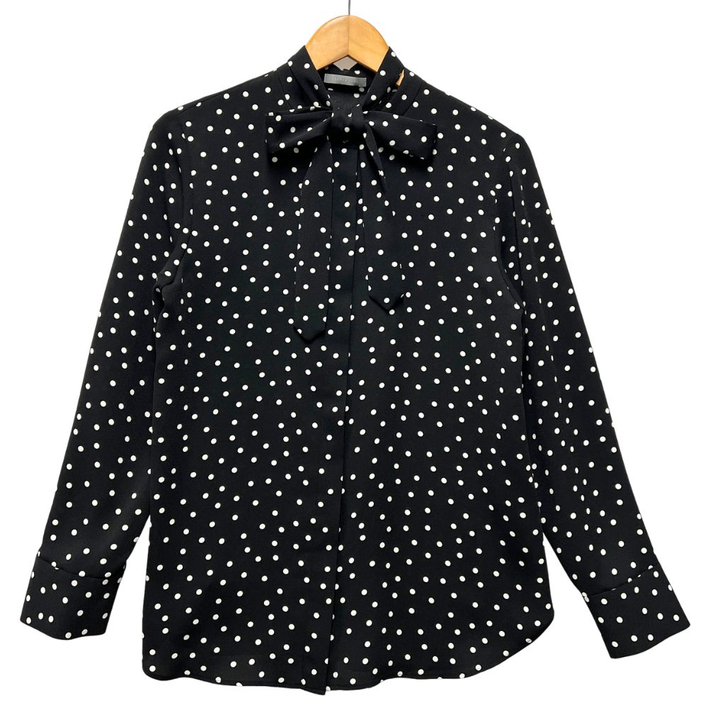 DIANE VON FURSTENBERG ダイアンフォンファステンバーグ レディース ブラウス ブラック サイズ 40 正規品 / 54420【中古】