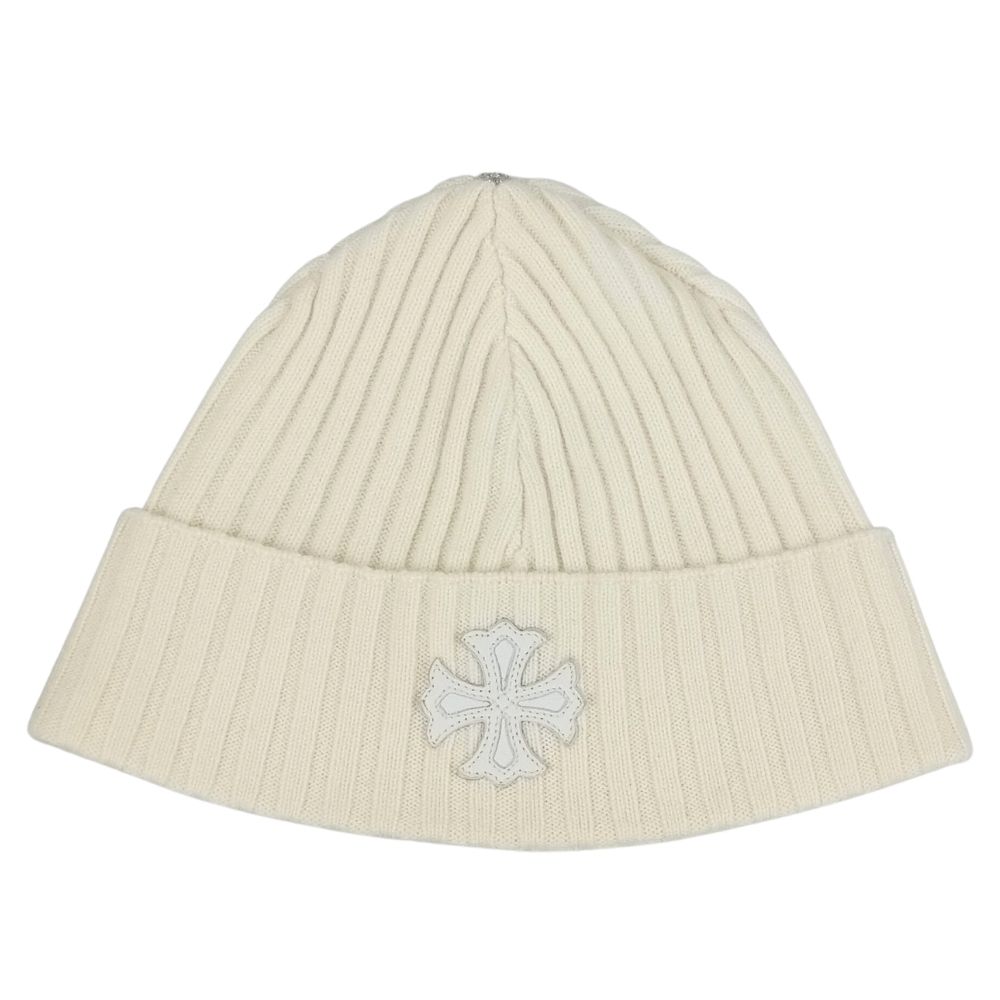 CHROME HEARTS クロムハーツ カシミール CH足し加える 継ぎ切れ ビーニー 編み物旗がしら 大いさ無償性 定まり品 / 41037【中古】