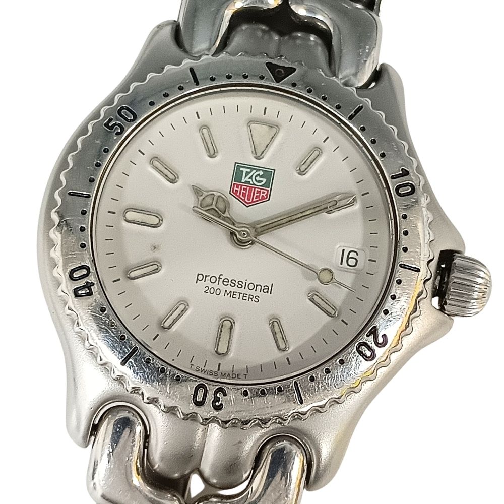 TAG HEUER タグホイヤー S99.013 独居室つづき物 職業的 石英 レディース ウォッチ 置き目品 / C1100【中古】