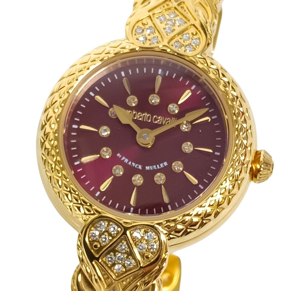 ROBERTO CAVALLI ロベルトカバリ 2L068 クォーツ レディース 腕時計 正規品 / C1047【中古】|STONE RIVER