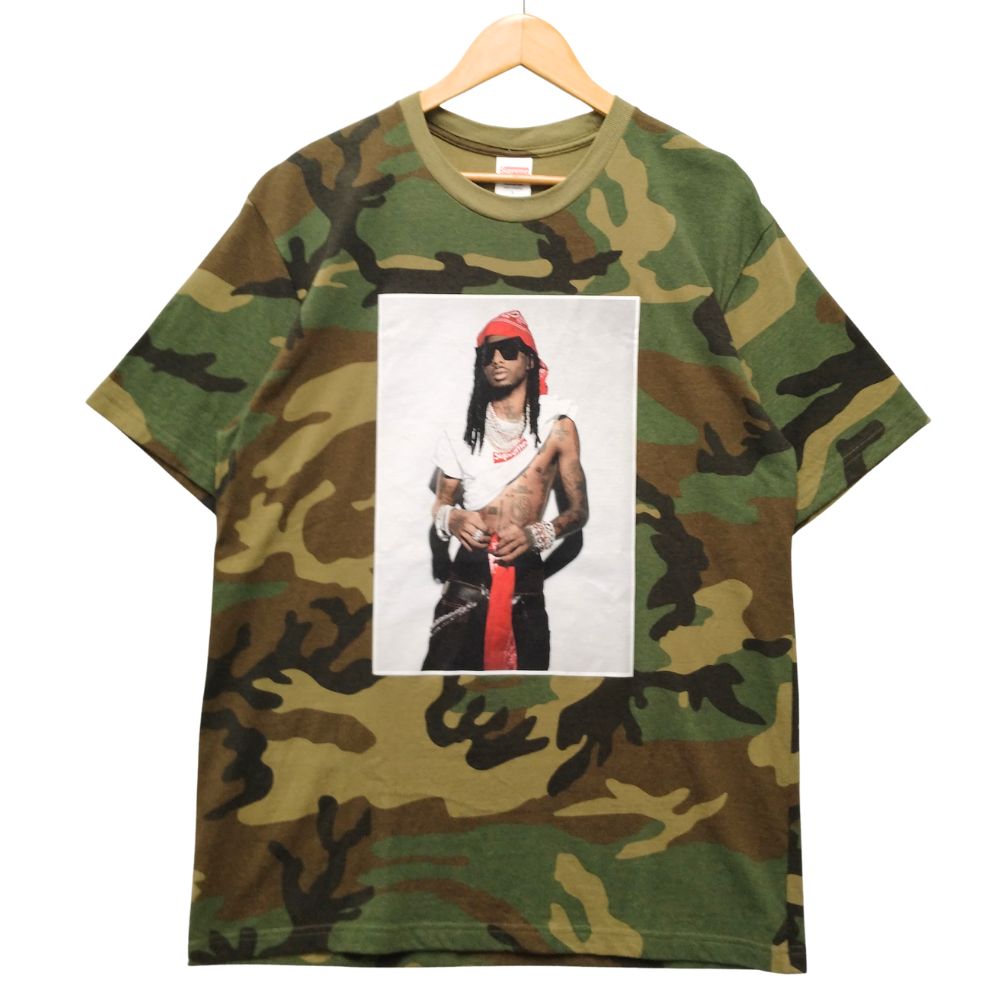 SUPREME シュプリーム 25AW Playboi Carti Photo Tee 映し絵 刷り上げる 半袖Ｔシャツ 家鴨 大きさ L 置き目品 / 52353【中古】