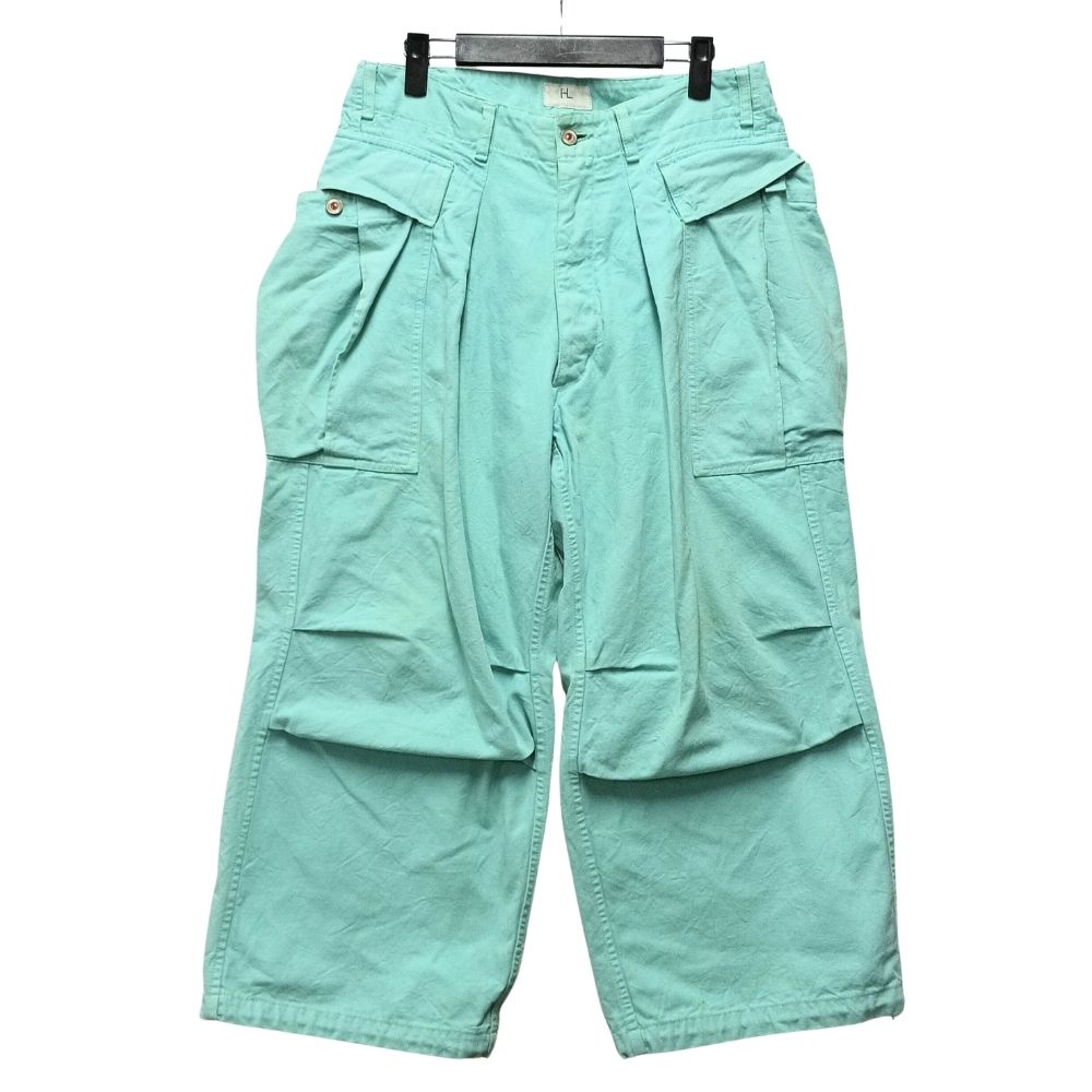 HERILL ヘリル  ZEPANESE CLUB カーゴパンツ 綿織物 ペパーミント緑であること 大きさ2 定め事品 / 55128【中古】