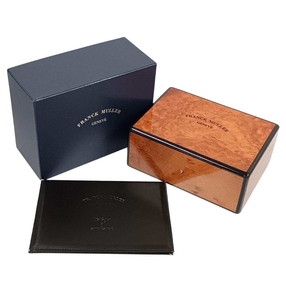 FRANCK MULLER フランクミュラー 時計用ケース 空き箱 保証書用ケース ブラウン 正規品 / H78【中古】｜STONE RIVER