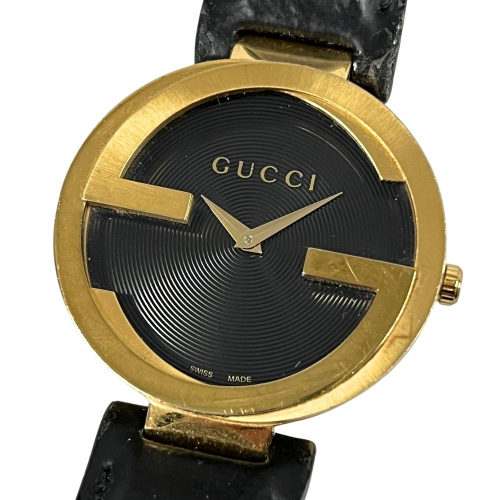 GUCCI グッチ 133.3 インターロッキングウォッチ クォーツ 腕時計 正規品 / C1012【中古】|STONE RIVER