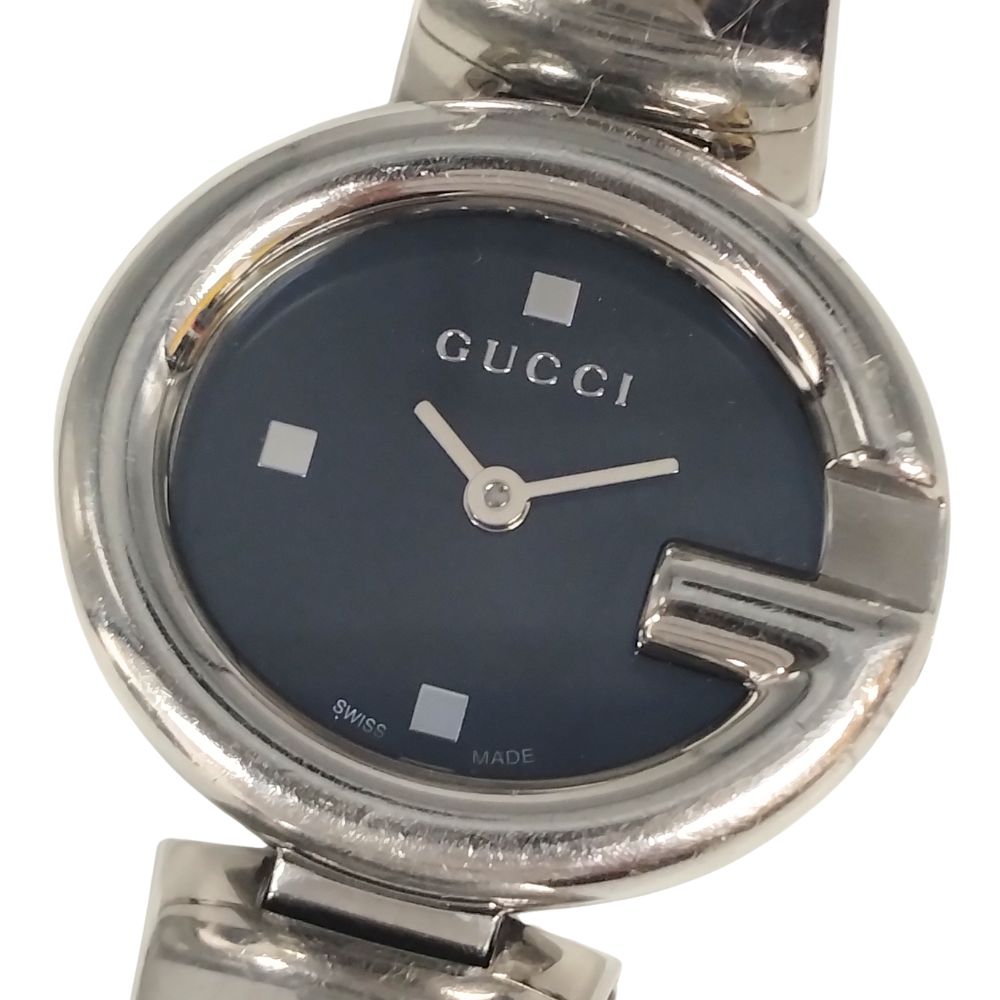 GUCCI グッチ 134.5 バングルウォッチ クォーツ ステンレス レディース 腕時計 正規品 / C857【中古】|STONE RIVER