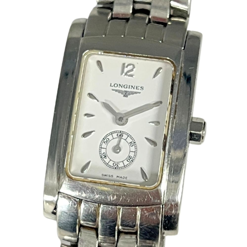 LONGINES ロンジン 品番L5.155.4 ドルチェヴィータ スモール秒 石英 レディース ウオッチ 定まり品 / C970【中古】