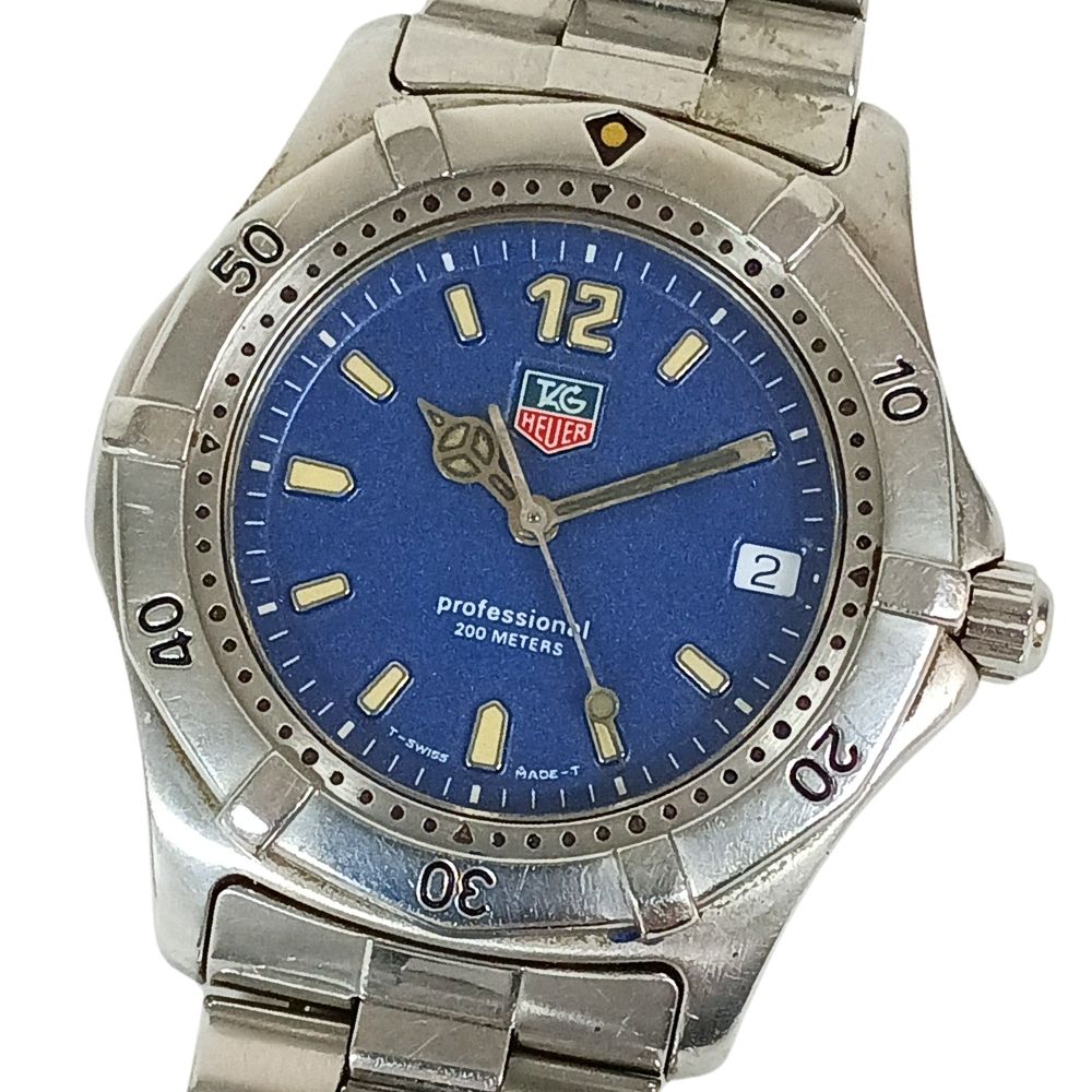 TAG HEUER タグホイヤー WK1113 専門的200m 石英 ウオッチ 定め事品 / C983【中古】