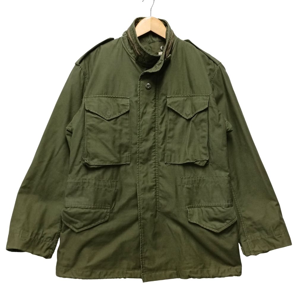 Cherokee Industries社製 70s ヴィンテージ M-65 フィールド ジャケット カーキ系 サイズ SMALL REGULAR 正規品 / 54174【中古】|STONE RIVER