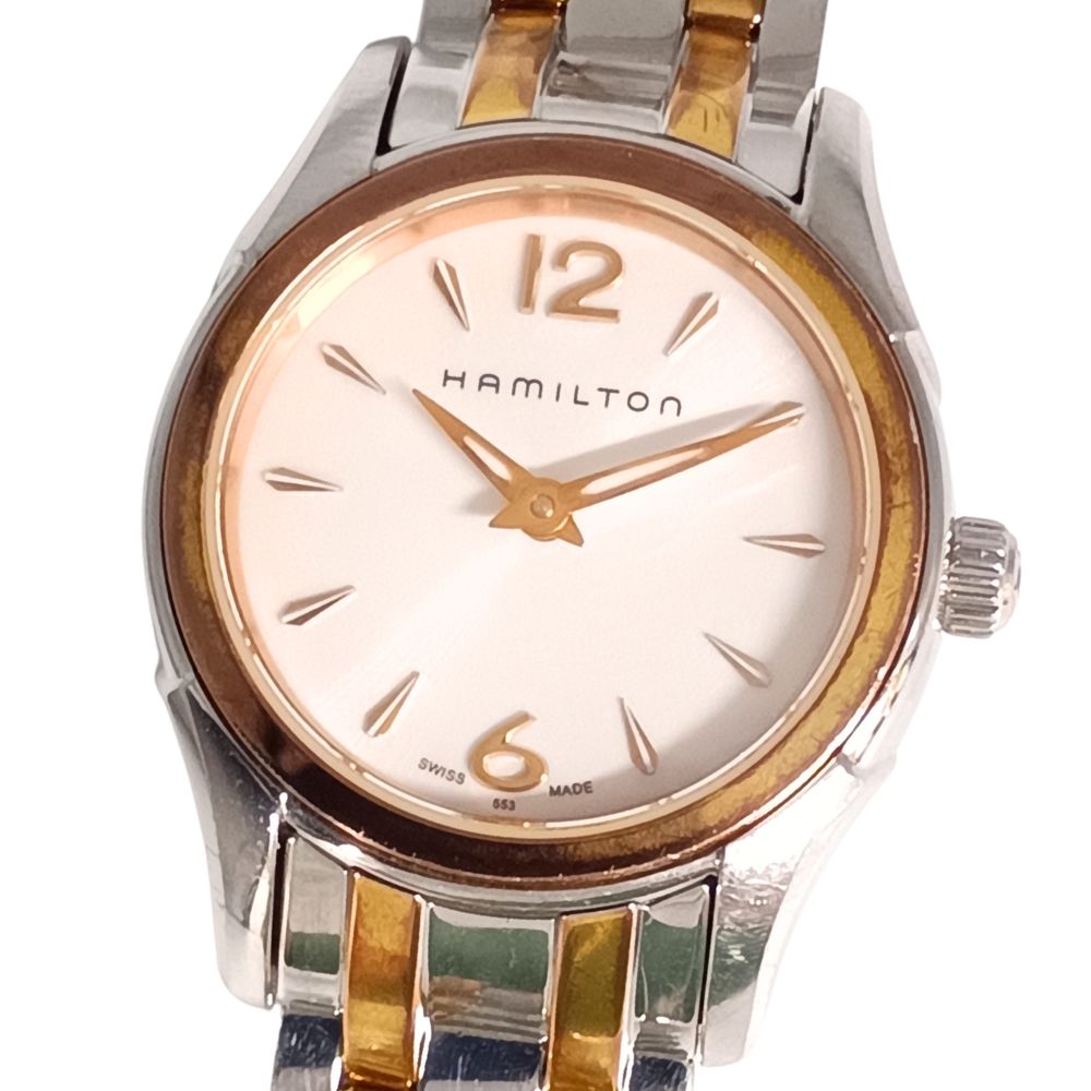 HAMILTON ハミルトン H322710 ズージャー御師匠さん 小母さん 石英 レディース ウォッチ 置き目品 / C1133【中古】