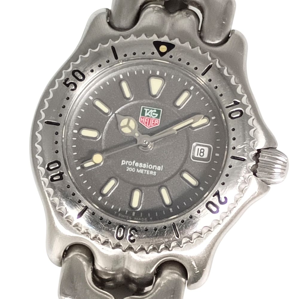 TAG HEUER タグホイヤー WG1313-R0 独居室つづき物 職業的 石英 レディース ウォッチ 置き目品 / C1139【中古】