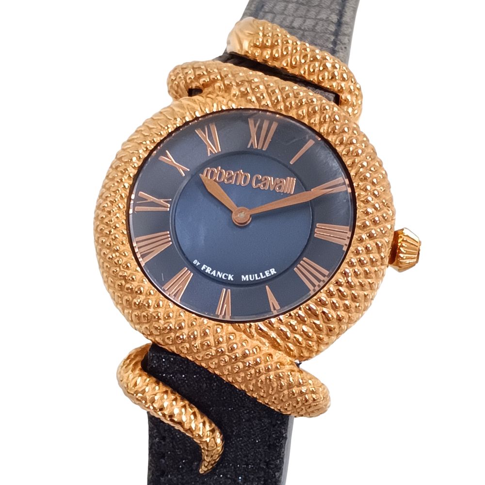 ROBERTO CAVALLI ロベルトカヴァリ LV1L029L0041 石英 レディース ウォッチ 置き目品 / C1149【中古】