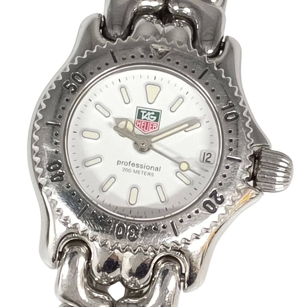 TAG HEUER タグホイヤー S90.808 セルシリーズ プロフェッショナル200m クォーツ レディース 腕時計 正規品 / C1152【中古】|STONE RIVER