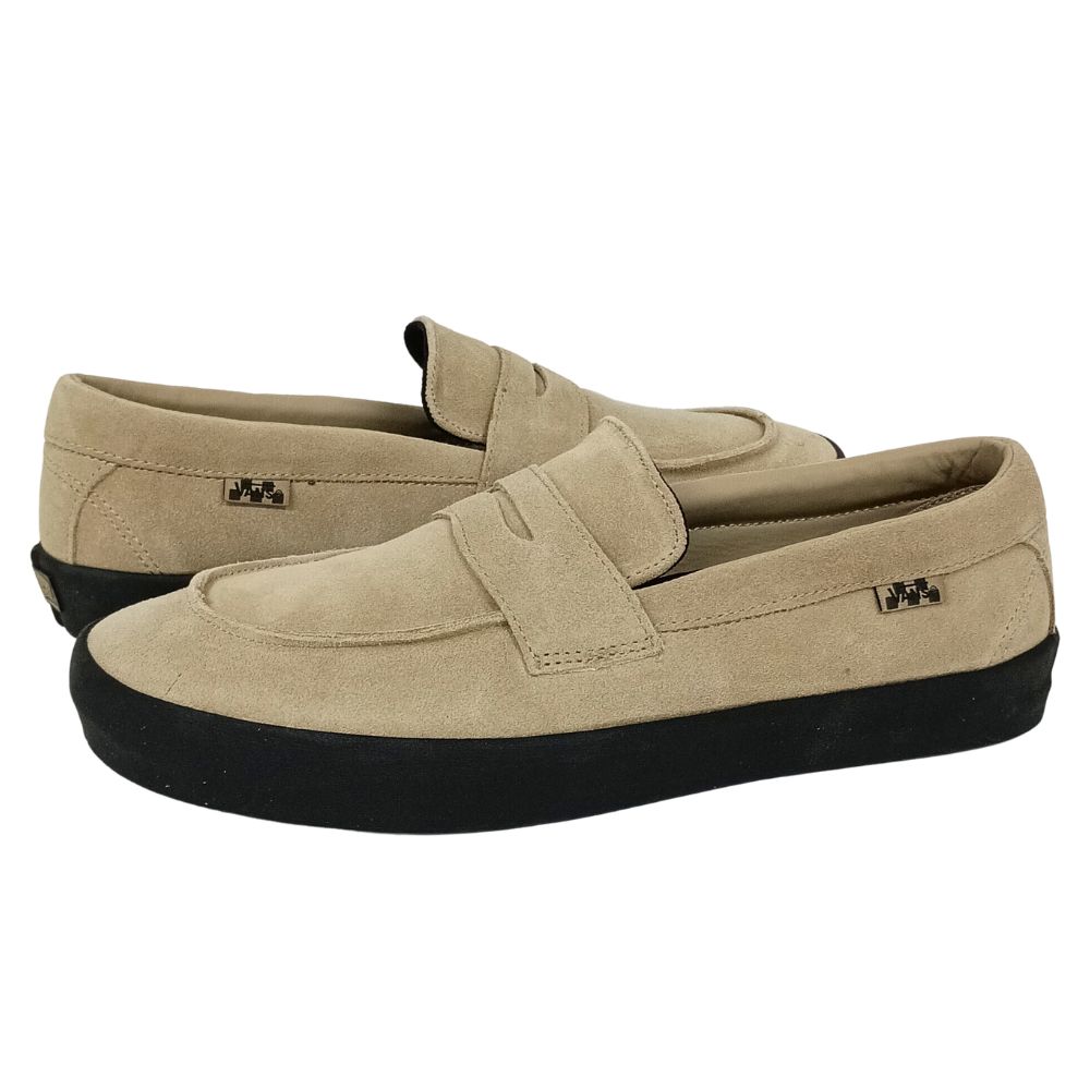 VANS バンズ Skate Loafer 滑る 置き目毛皮 スウェード 置き目毛皮 ベージュ 大きさUS11.5\u003d29.5糎 置き目品 / 55355【中古】
