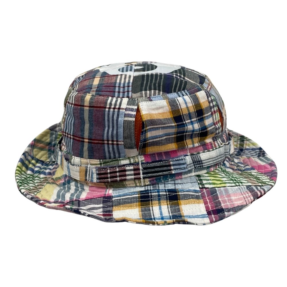 SUPREME &times;GOODENOUGH グッドイナフ 25SS Patchwork Crusher パッチワーク クラッシャー ハット マドラス S/M 正規品 / 40381【中古】｜STONE RIVER