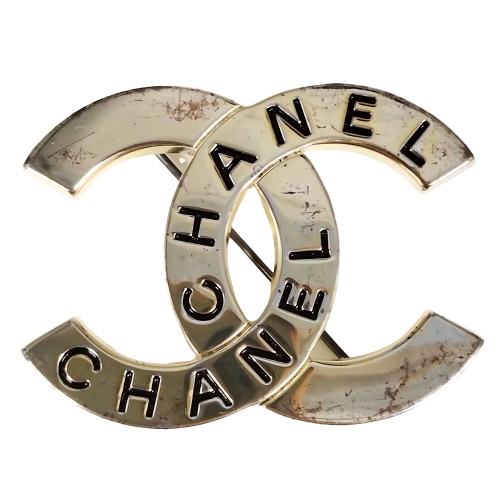 CHANEL シャネル ヴィンテージ ココマーク 98P ブローチ シルバー 正規品 / 40552【中古】｜STONE RIVER