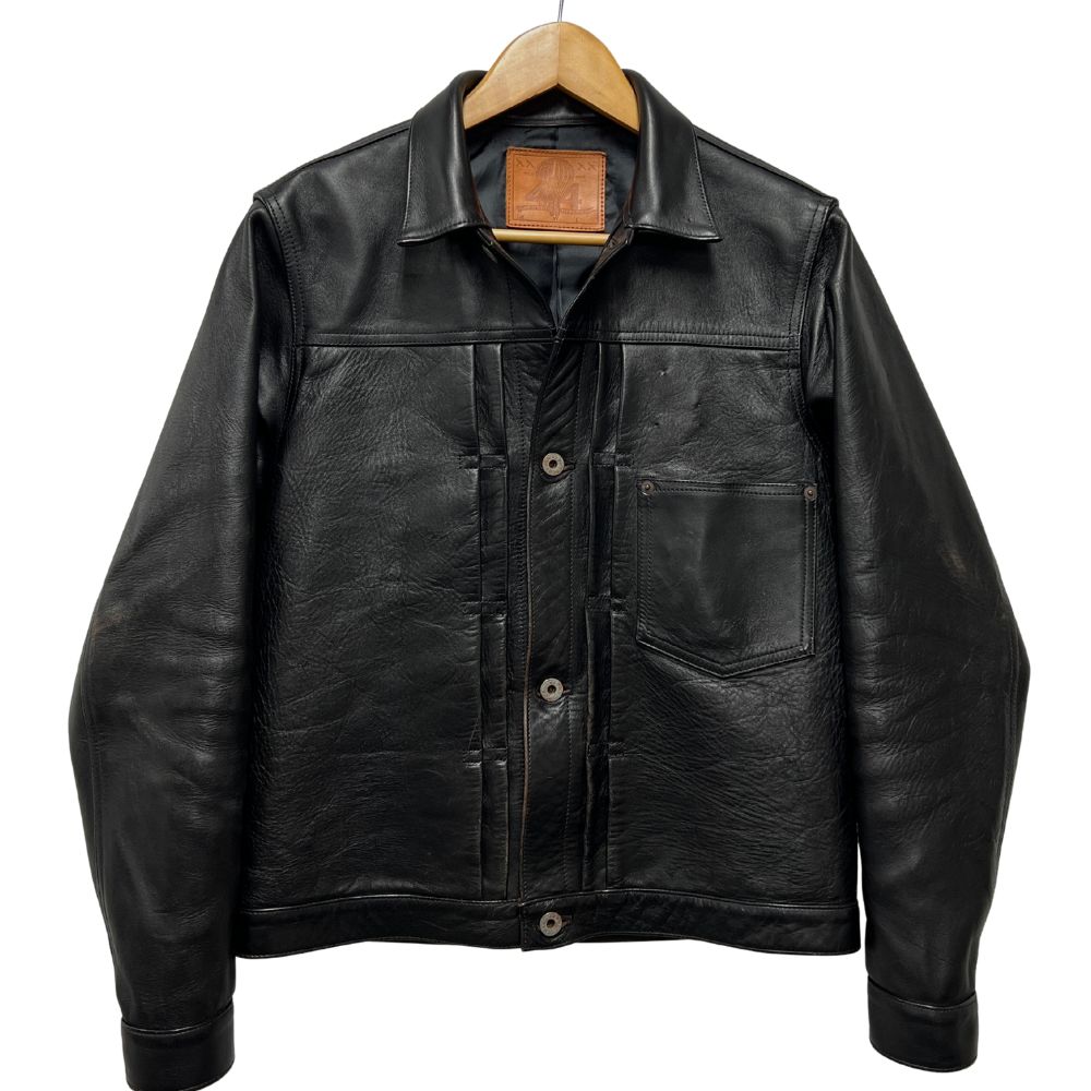 JELADO ジェラード 44 LEATHER JACKET ホースハイド 大戦モデル レザージャケット サイズ L 正規品 / 40553【中古】|STONE RIVER