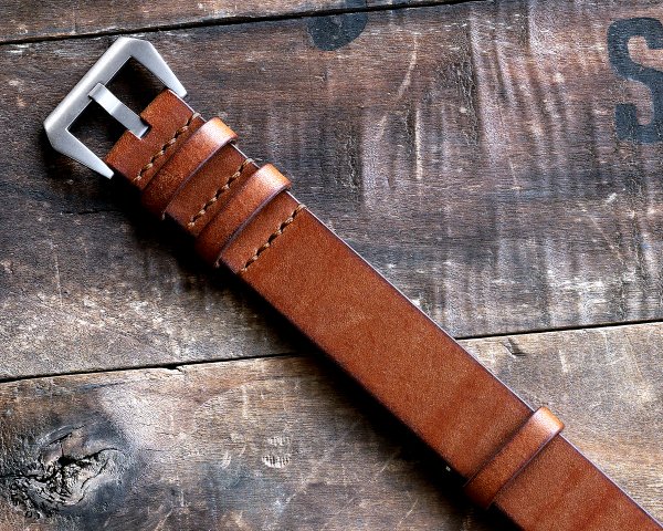 パネライ　ベルト SALE PANERAI パネライ 純正 キャンバス×レザーベルト ブルー