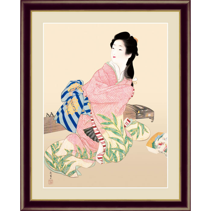 海外 正規品 名画 絵 女性 美人画 日本画 しょうえん うえむら 52 42cm 娘深雪 上村松園 絵画 病院 祝い 贈り物 プレゼント リビング 玄関 飾る 壁 フレーム付き 額入り絵画 額縁付 額装込 額入り 額絵 額付き 壁掛け 美術品 複製画 レプリカ 海外 正規品 名画 絵 女性 美人画 日本画 しょうえん うえむら 52 42cm 娘深雪 上村松園 絵画 病院 祝い 贈り物 プレゼント リビング 玄関 飾る 壁 フレーム付き 額入り絵画 額縁付 額装込 額入り 額絵 額付き 壁掛け 美術品 複製画 レプリカ