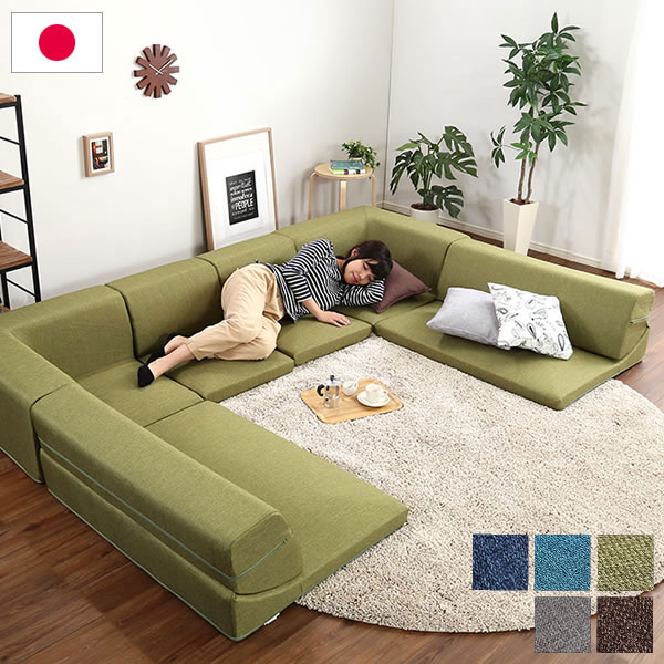 楽天市場】コーナーローソファー 2セット ソファー ソファ 6人