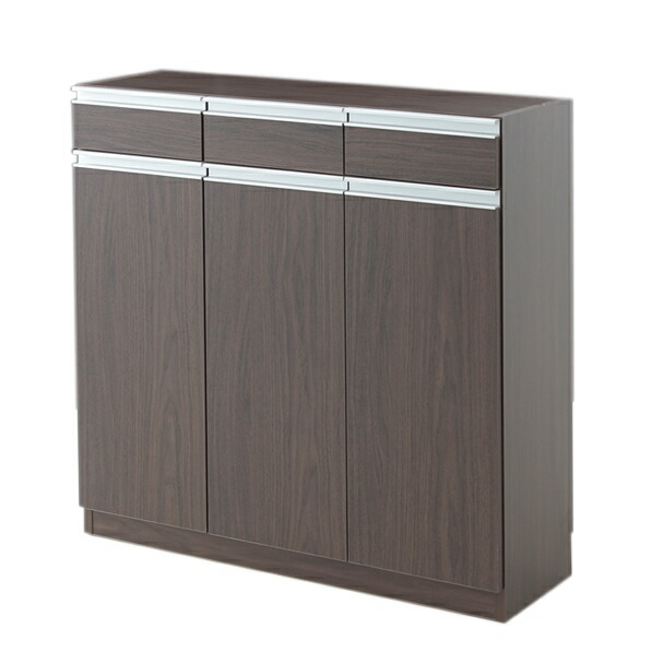 楽天市場】日本製 完成品 薄型 カウンター下収納 扉タイプ 幅90 奥行