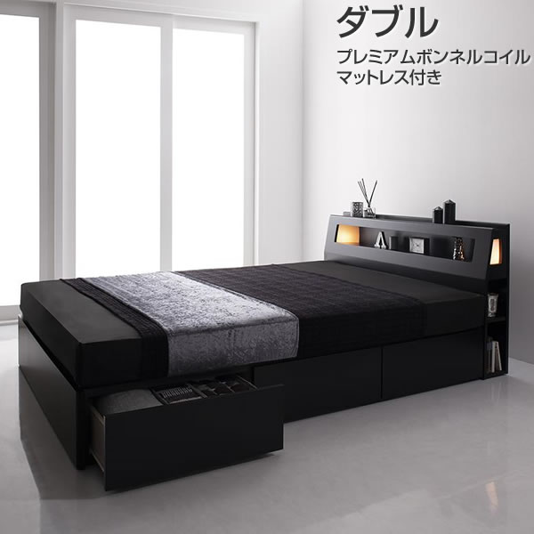 ブラック カッコいい 黒 モダン ダブルベッド マットレス付 ライト付き 宮付き ヘッドボード コンセント付きベッド 棚付き 照明付き 収納付き 引出し付き ベッド下収納 木製 寝室 一人暮らし 男性向け 単身 独身 オシャレ カッコいい モダン シンプル 棚付き プレミアム ブラック カッコいい 黒 モダン ダブルベッド マットレス付 ライト付き 宮付き ヘッドボード コンセント付きベッド 棚付き 照明付き 収納付き 引出し付き ベッド下収納 木製 寝室 一人暮らし 男性向け 単身 独身 オシャレ カッコいい モダン シンプル 棚付き プレミアム