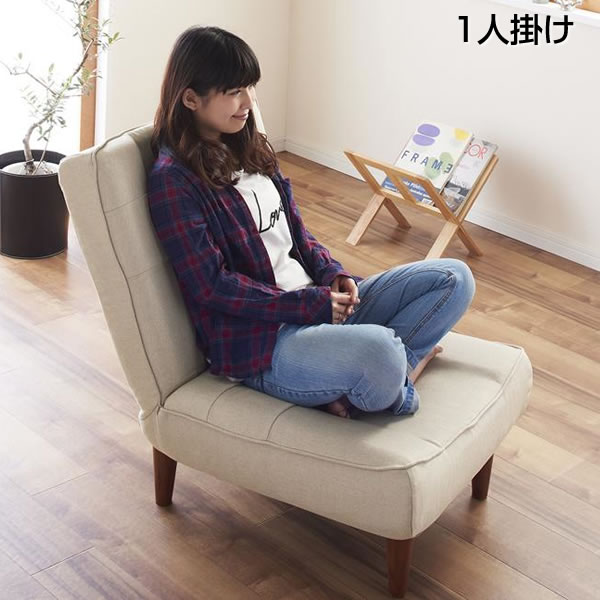 日本製 ハイバックソファ 1人掛け 織り地 幅65×奥ふかさ78～122×高さ30.5～82糎 リクライニング寝椅子 リクライニング女性議長 布張り 置き目手合い 立ち会い場寝椅子 脚取りはらい 衣嚢巻き こたつ寝椅子 1人用寝椅子 一人掛け 1P 分かりやすい イス 女性議長 オシャレ 国産