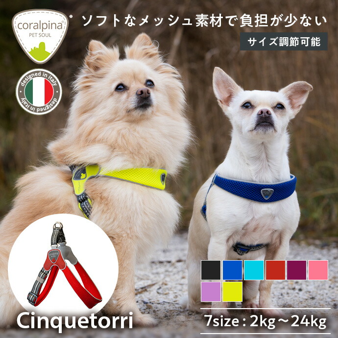 コーラルピーナ 調節可能ハーネス Chinquetorri