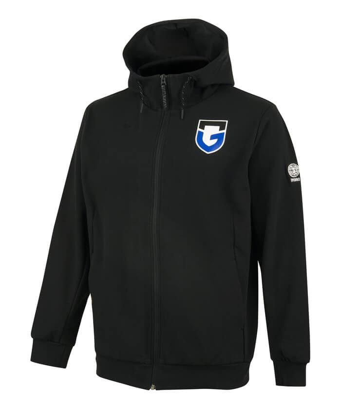 アンブロ ガンバ大阪 スウェットジャージャケット GAMBA ガンバ Jリーグ メンズ ウェア 応援グッズ サッカー フットボール サッカーウェア スポーツウェア ブランド 2022年秋冬モデル UAUTJF21UG