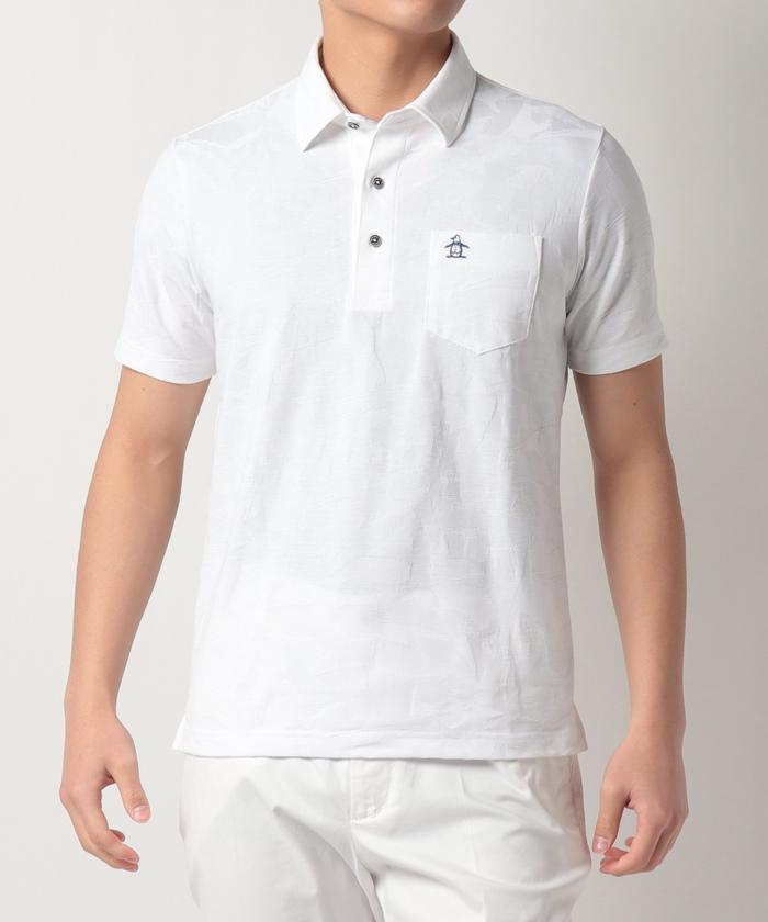 マンシングウェア オーガニックコットン 幾何学 メンズ サンスクリーン 半袖シャツ Mgmtja05 スポーツ ブランド ゴルフウェア ゴルフ セール ポロシャツ ウェアシャツ リンクスjq クーリング ゴルフシャツ 22年春夏モデル