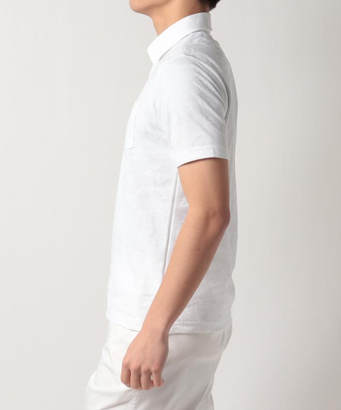 マンシングウェア オーガニックコットン 幾何学 メンズ サンスクリーン 半袖シャツ Mgmtja05 スポーツ ブランド ゴルフウェア ゴルフ セール ポロシャツ ウェアシャツ リンクスjq クーリング ゴルフシャツ 22年春夏モデル