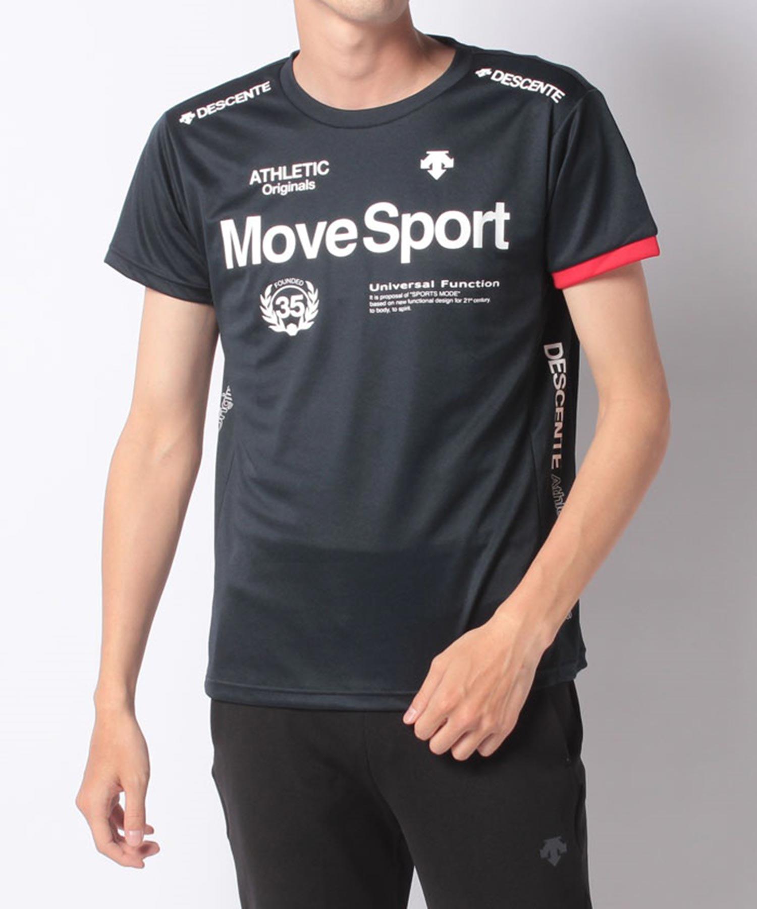 公式 デサント 公式限定 半袖tシャツ メンズ レディース ユニセックス Move Sport Movesport ムーブスポーツ 半袖 スポーツウェア トレーニング 限定 Dx C0817 品質満点 ブランド ウェア 人気 Descente 22年春夏モデル Tシャツ