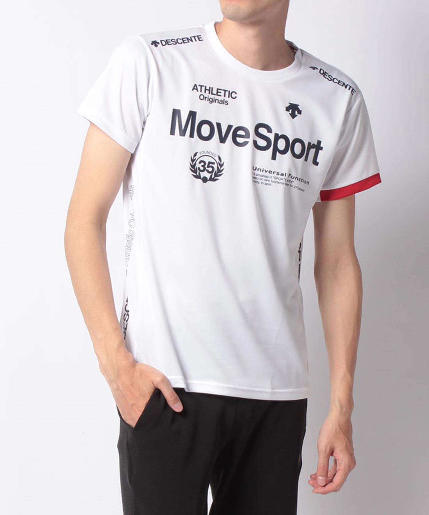 公式 デサント 公式限定 半袖tシャツ メンズ レディース ユニセックス Move Sport Movesport ムーブスポーツ ウェア 半袖 Descente 人気 22年春夏モデル ブランド Tシャツ スポーツウェア Dx C0817 2周年記念イベントが 限定 トレーニング