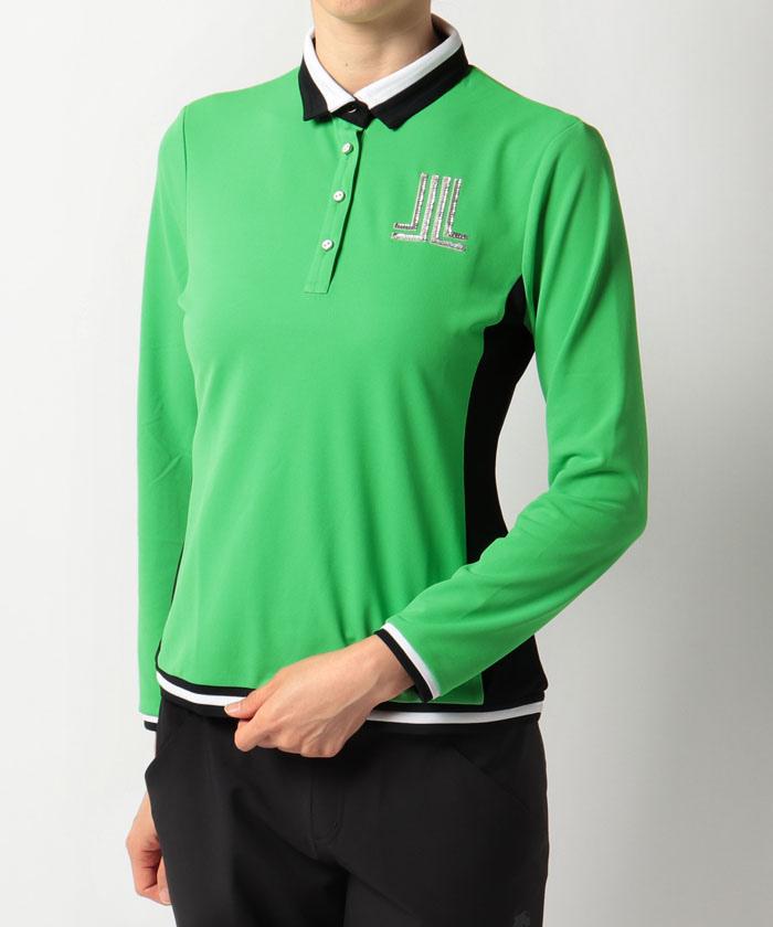 ランバン スポール 長袖ポロシャツ ゴルフ レディース ポロシャツ セール ブランド ウェア Vlr1051x4 スポーツ 21年春夏モデル シャツ