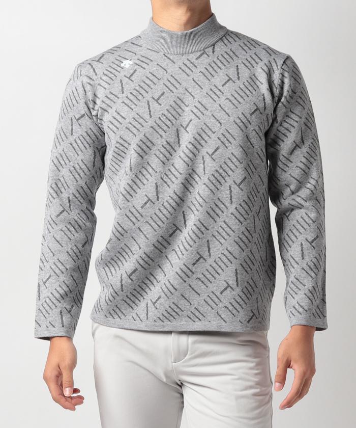 【楽天市場】【公式】 デサントゴルフ 【ACTIVE】ハイネック総柄セーター 一枚着 汎用性 インナー メンズ ウェア セーター フリース