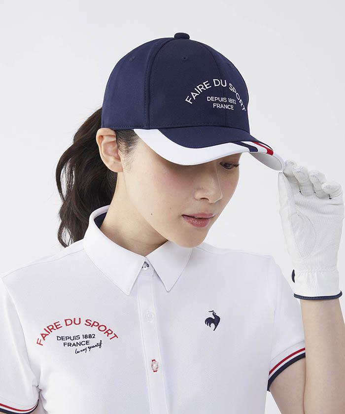 SALE／80%OFF】 デサントゴルフ 撥水キャップ ゴルフキャップ 吸汗速乾 サイズ調整可 ポリエステル素材 メンズ アクセサリー 小物 キャップ  帽子 ゴルフ ゴルフウェア おしゃれ スポーツウェア ブランド 2023年春夏モデル 父の日 DGBVJC03 暑さ対策