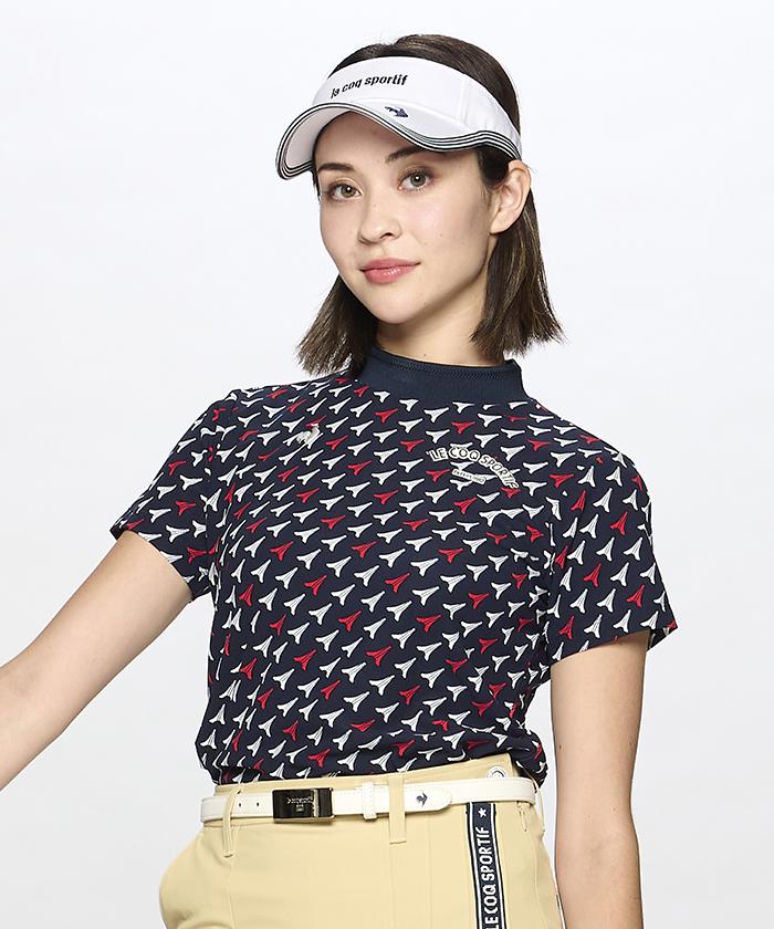 【楽天市場】【SALE/30％OFF】【公式】ルコックスポルティフ ゴルフ 【ストレッチフォーサー】エッフェル柄 モックネック 半袖シャツ