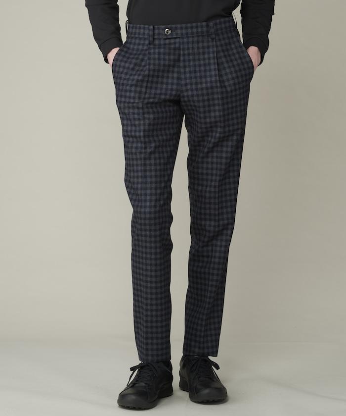 31,900円　ランバンスポール　黒　Mサイズ　ゴルフ　ロングパンツ LANVIN SPORT 公式 ランバン スポール ロングパンツ メンズ