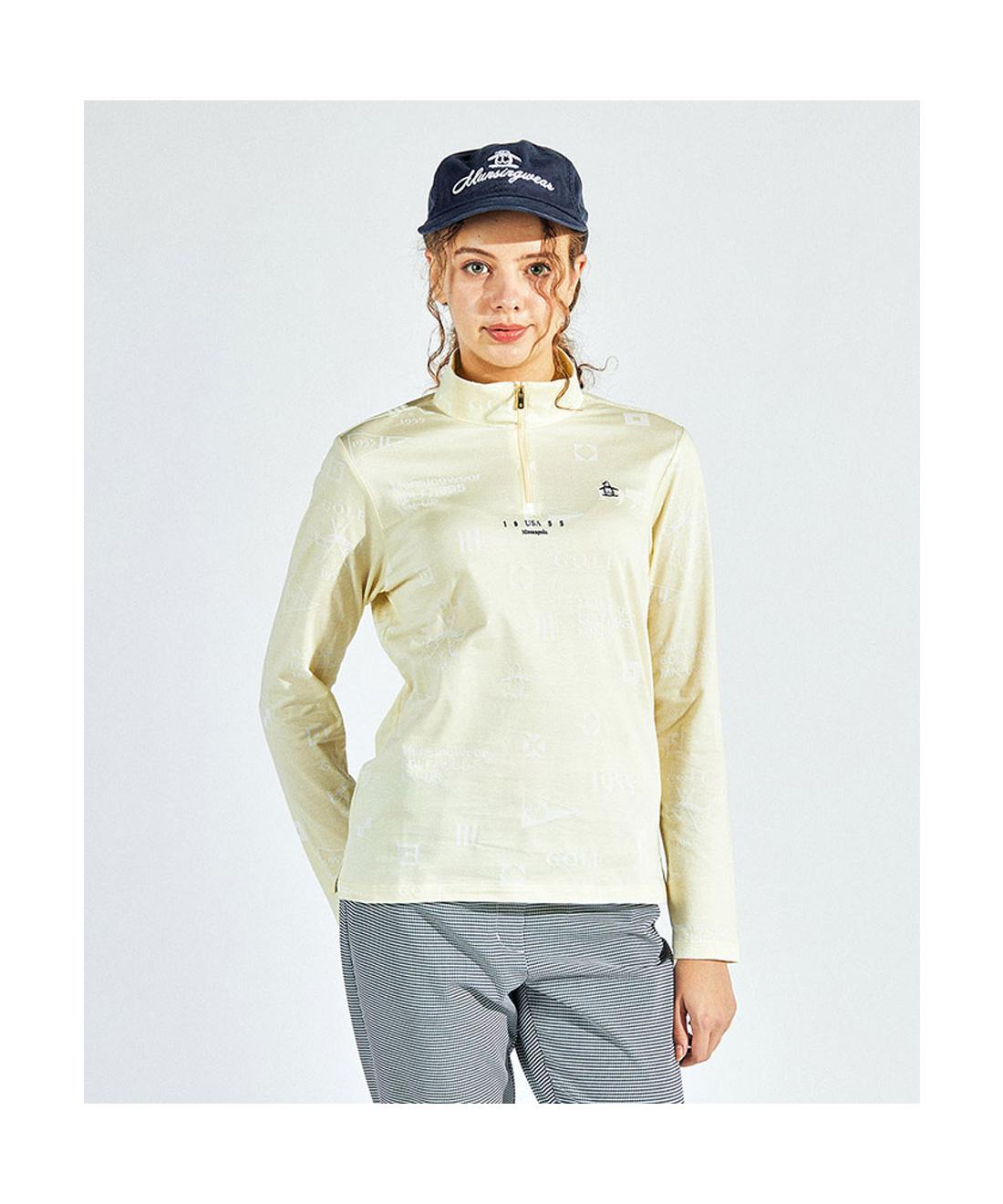 楽天市場】【公式】マンシングウェア 地柄ジャカード長袖ジップアップ