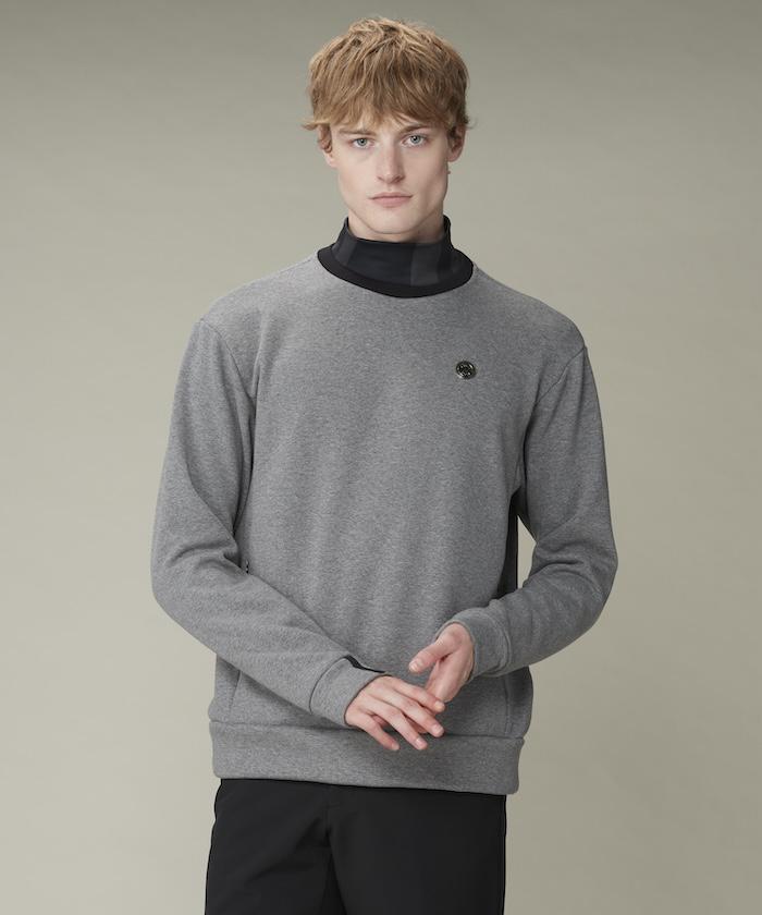 【ランバンスポール】人気ラバーロゴ 長袖ゴルフプルオーバーニットセーターLL ランバンスポール】人気ラバーロゴ 長袖ゴルフプルオーバーニット