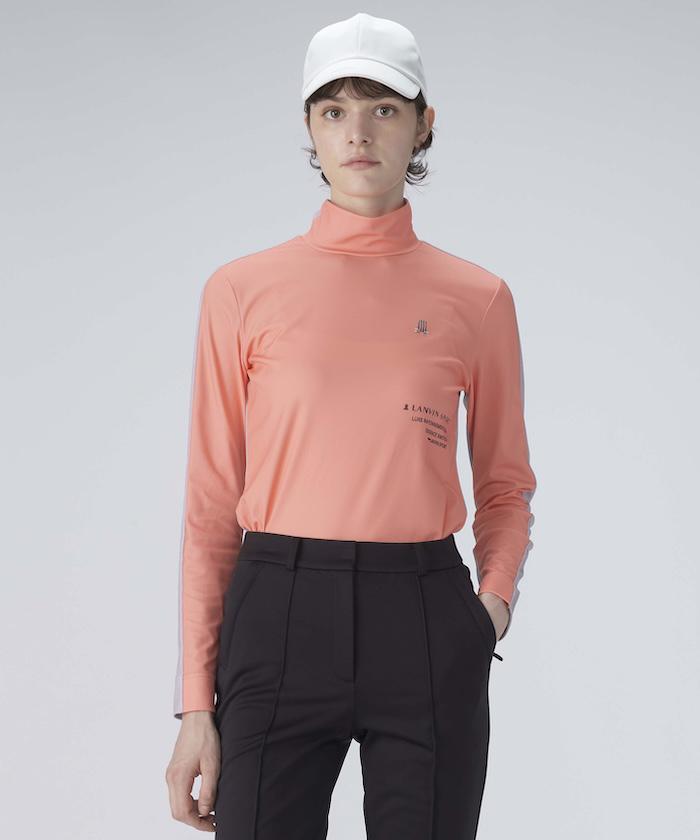 【公式】ランバン スポール カラーブロックプリント ハイネック長袖シャツ レディース 女性 吸汗 UVカット ストレッチ 遮熱 クーリング効果 サンスクリーン ゴルフ シャツ おしゃれ スポーツ ブランド VG5SLS13L 2025年春夏モデル 8,694円